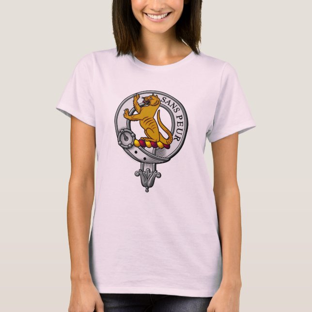 Sutherland Crest Badge T-Shirt (Front)
