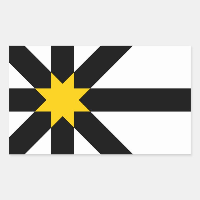 Sutherland flag sticker (Front)