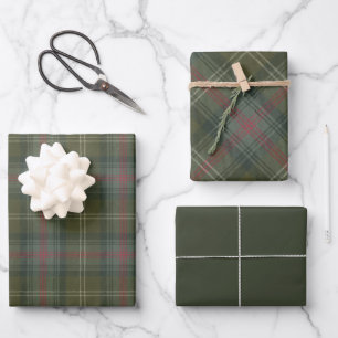 Sutherland Scottish Clan Tartan   Wrapping Paper Sheet