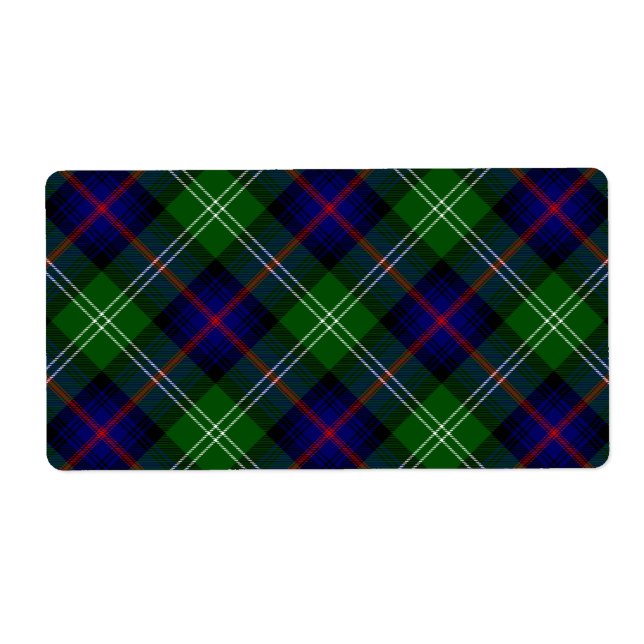 Sutherland tartan blue green plaid (Front)