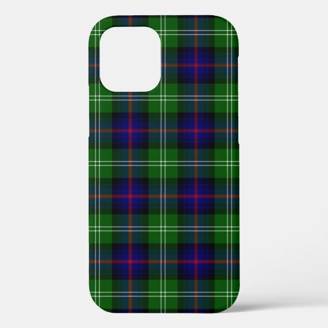 Sutherland tartan blue green plaid Case-Mate iPhone case (Back)