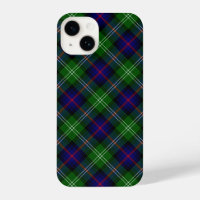 Sutherland tartan blue green plaid
