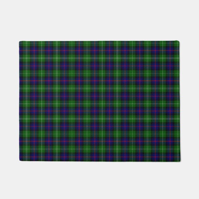 Sutherland Tartan Doormat (Front)