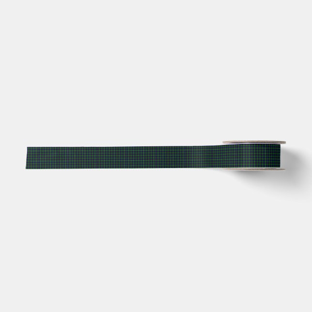 Sutherland Tartan Satin Ribbon (Front)
