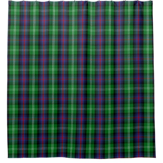 Sutherland Tartan Shower Curtain (Front)