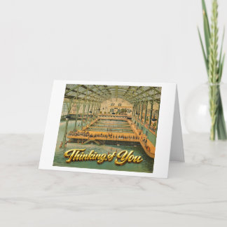 Sutro Baths San Francisco Thinking of You 1885 Card
