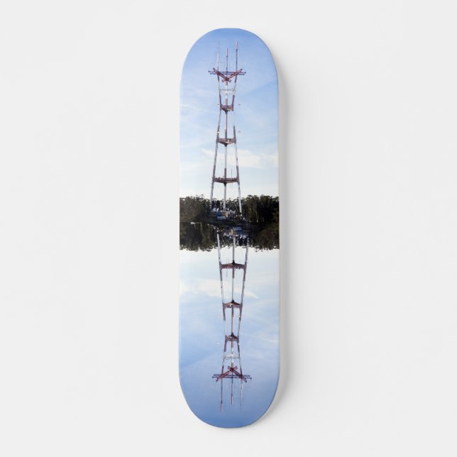 Sutro Tower Skateboard (Front)