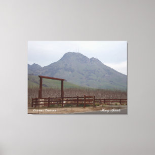 Sutter Buttes Mountain Range Canvas Print