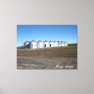 Sutter Buttes Mountain Range Ranch  Canvas Print