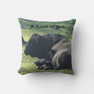 Sutter Buttes Mountain Range the Bull photo Throw Pillow