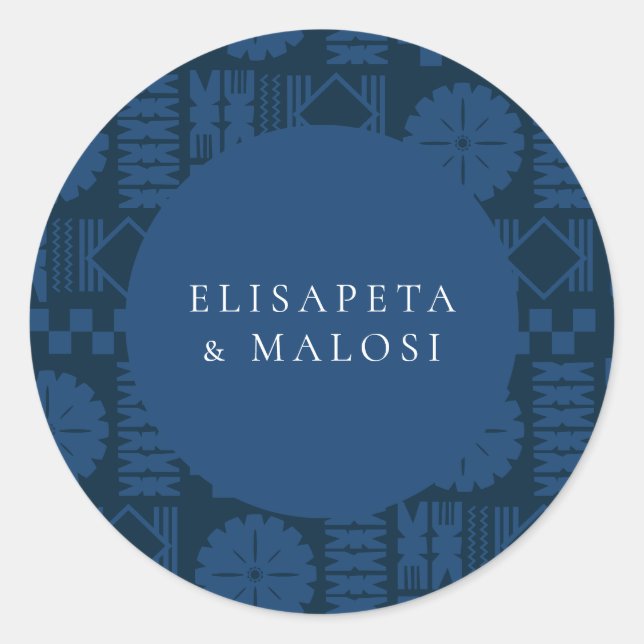 Suva Classic Round Sticker (Front)