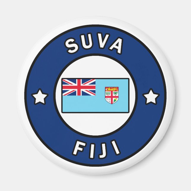 Suva Fiji Magnet (Front)
