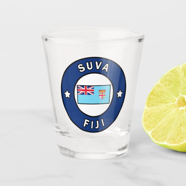 Suva Fiji Shot Glass (Front)