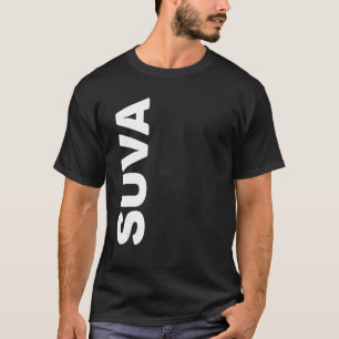 Suva Vertical Text T-Shirt