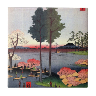 Suwa Bluff in Nippori (日暮里諏訪の台) Tile