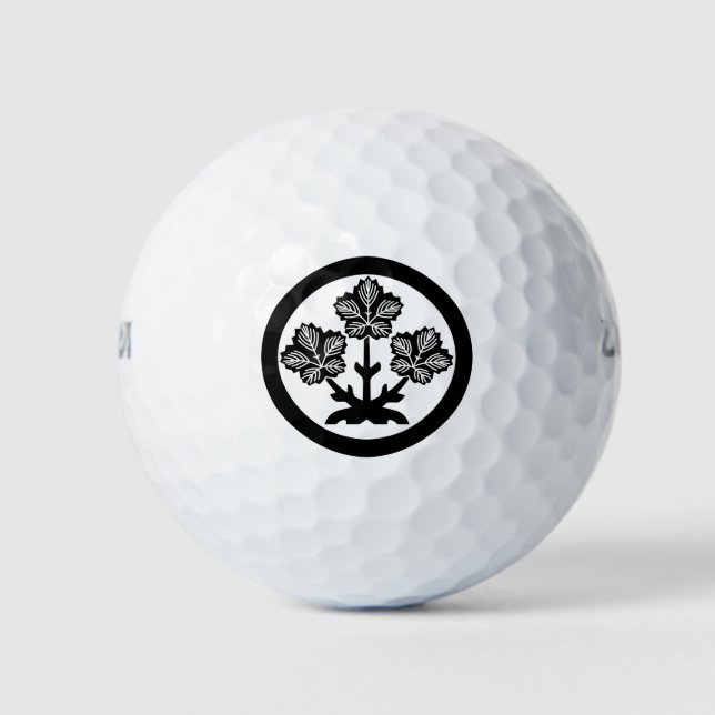 Suwa Kaji no Ha Golf Balls (Front)
