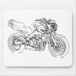 Suz GSR600 2006+ Mouse Pad