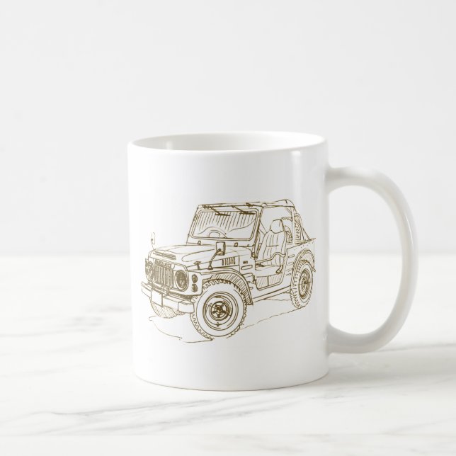 Suz Jimny SJ10 Coffee Mug (Right)