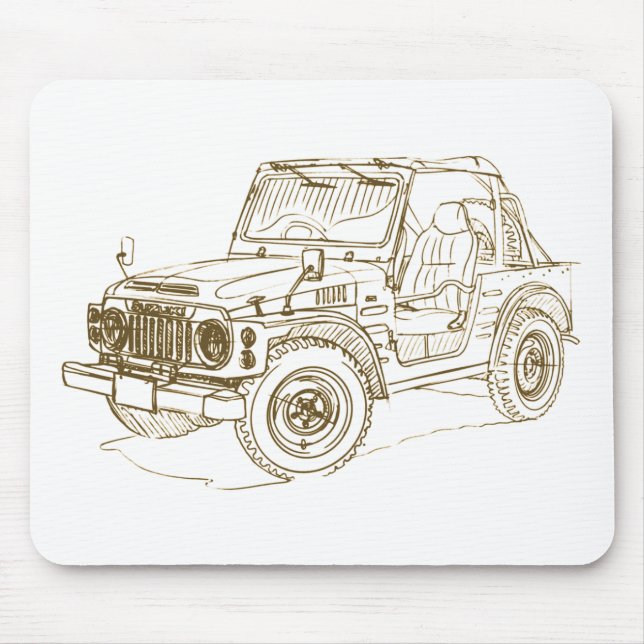 Suz Jimny SJ10 Mouse Pad (Front)