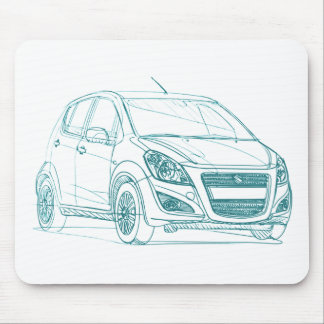 Suz Splash 2012 Mouse Pad
