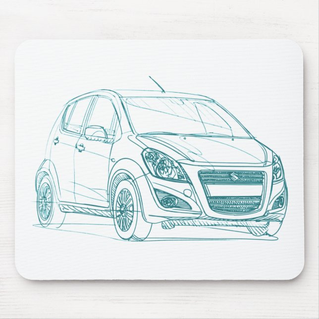 Suz Splash 2012 Mouse Pad (Front)