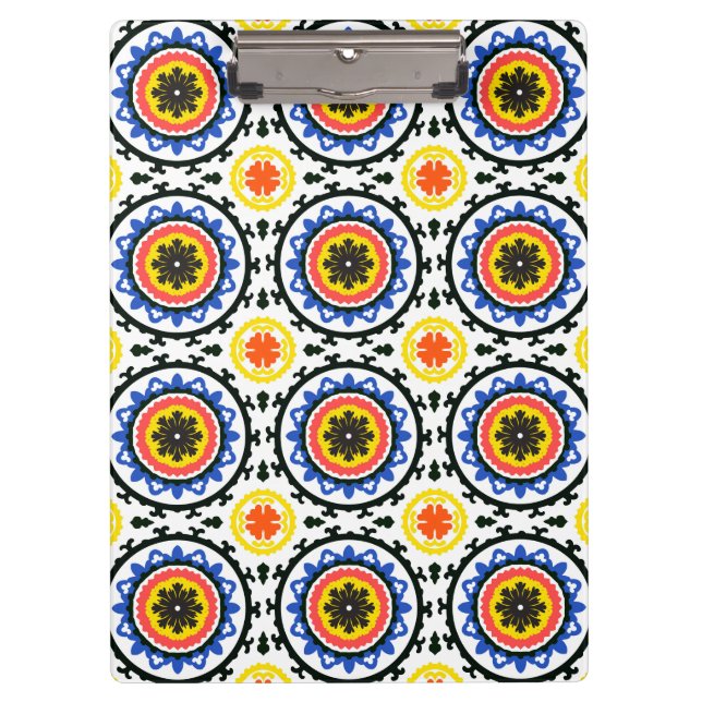 Suzani Pattern Clipboard (Front)