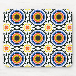 Suzani Pattern Mouse Pad