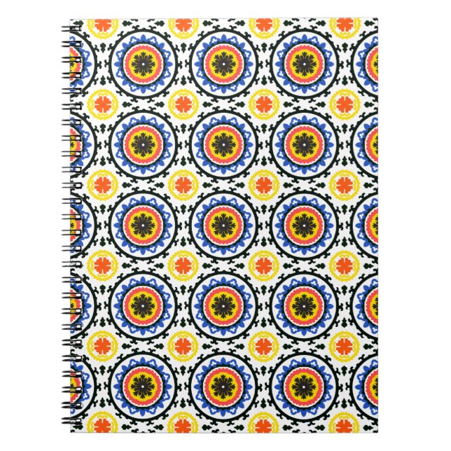 Suzani Pattern Notebook (Front)