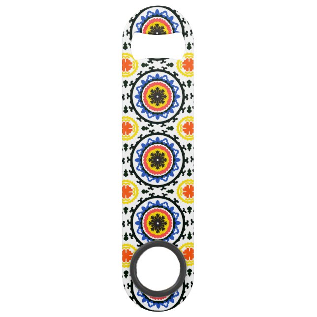 Suzani Pattern Speed Bottle Opener (Front)