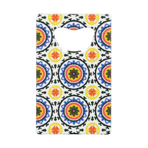 Suzani Pattern Wallet Bottle Opener