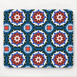 Suzani Pattern With Bold Ornament Mouse Pad