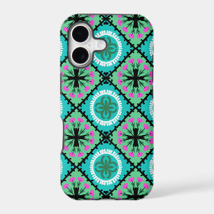 Suzani Pattern with Uzbek and Kazakh Motifs