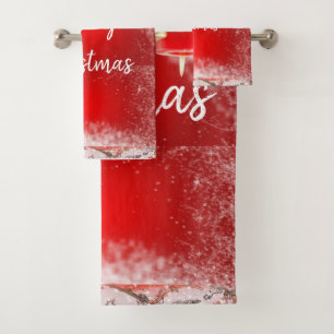 Suzanne Elizabeth Christmas Collection -  Bath Towel Set