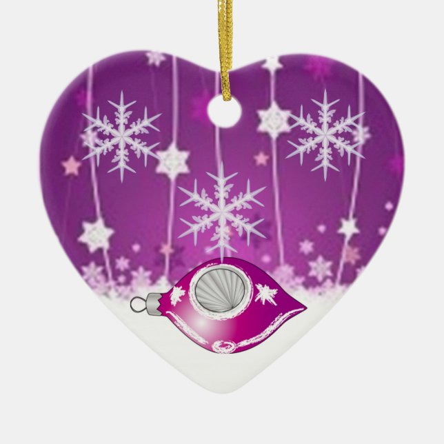 SUZANNE ELIZABETH CHRISTMAS COLLECTION CERAMIC ORNAMENT (Front)