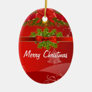 SUZANNE ELIZABETH CHRISTMAS COLLECTION  CERAMIC ORNAMENT