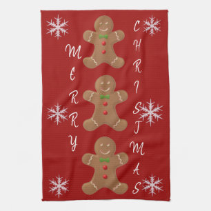 Suzanne Elizabeth Christmas Collection Holiday Kitchen Towel