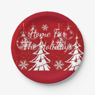 Suzanne Elizabeth Christmas Collection - Holiday Paper Plate