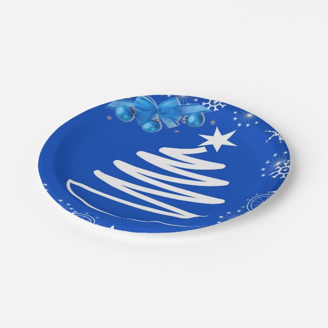 SUZANNE ELIZABETH CHRISTMAS COLLECTION PAPER PLATE (Angled)