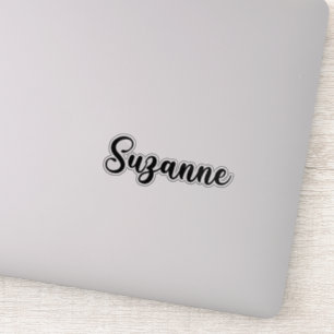 Suzanne Name - Handwritten Calligraphy