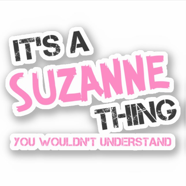 Suzanne thing you wouldn't understand (Front)