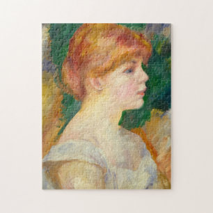 Suzanne Valadon, 1885 by Pierre-Auguste Renoir Jigsaw Puzzle