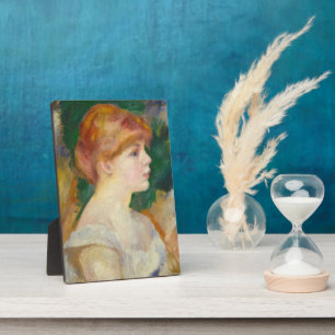 Suzanne Valadon, c.1885 (oil on canvas) Plaque