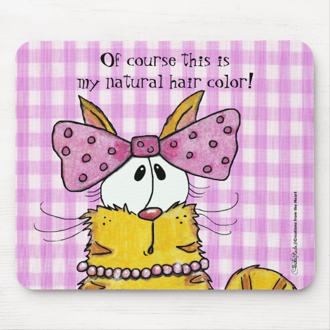 Suzette-Dainty Kitty Mouse Pad (Front)