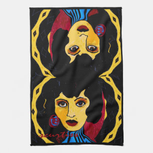 Suzie the Sorceress Kitchen Towel