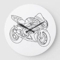 Suzuki GSX-R Line art
