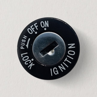 Suzuki Inazuma Ignition 1 Inch Round Button