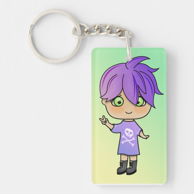 Suzy Keychain! Keychain (Front)