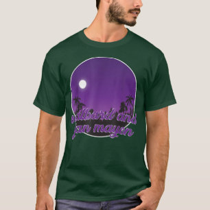 svalbard and jan mayen By night with Palms T-Shirt