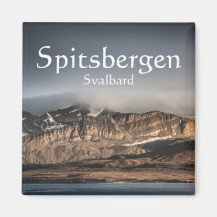 Svalbard Landscape Photo Magnet