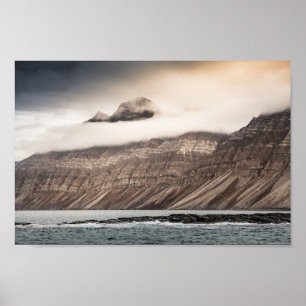 Svalbard Landscape Photo Poster
